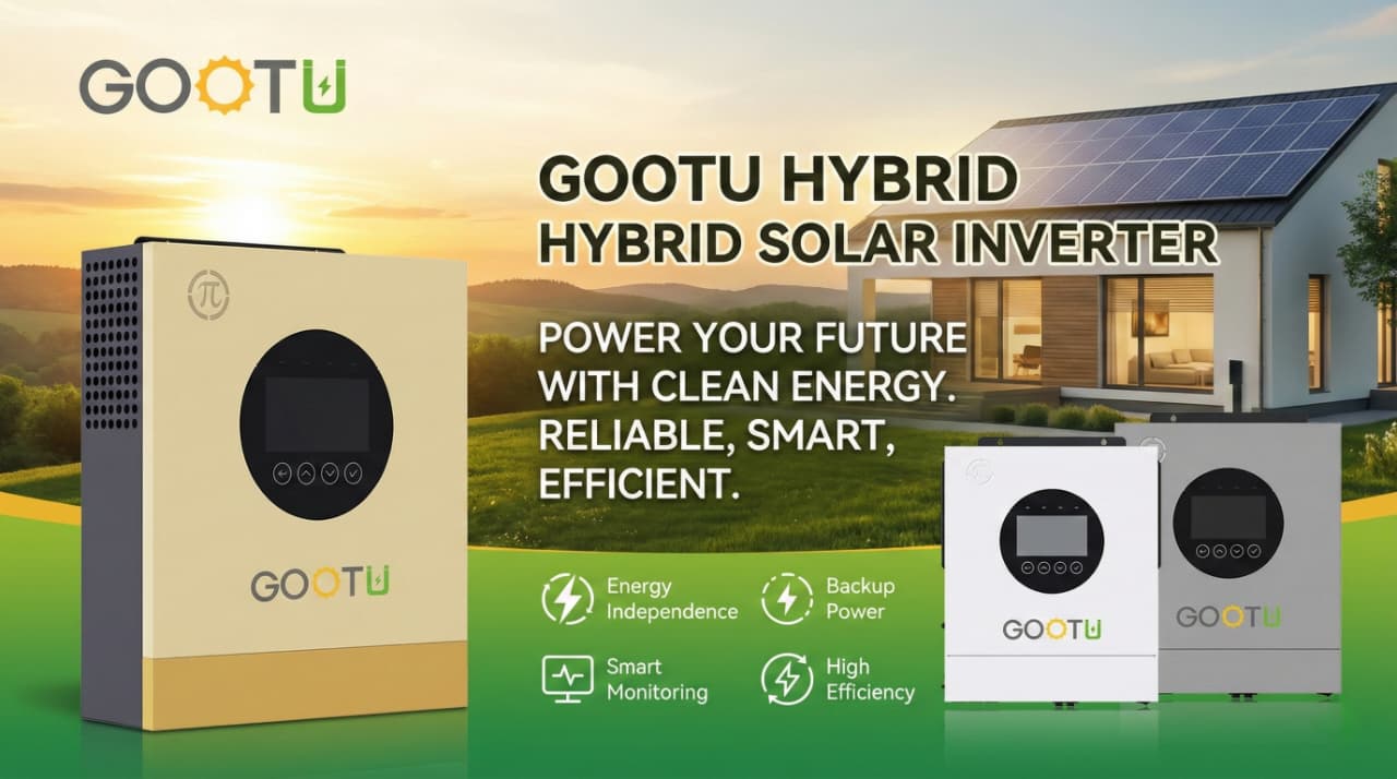 Gootu hybrid solar inverter