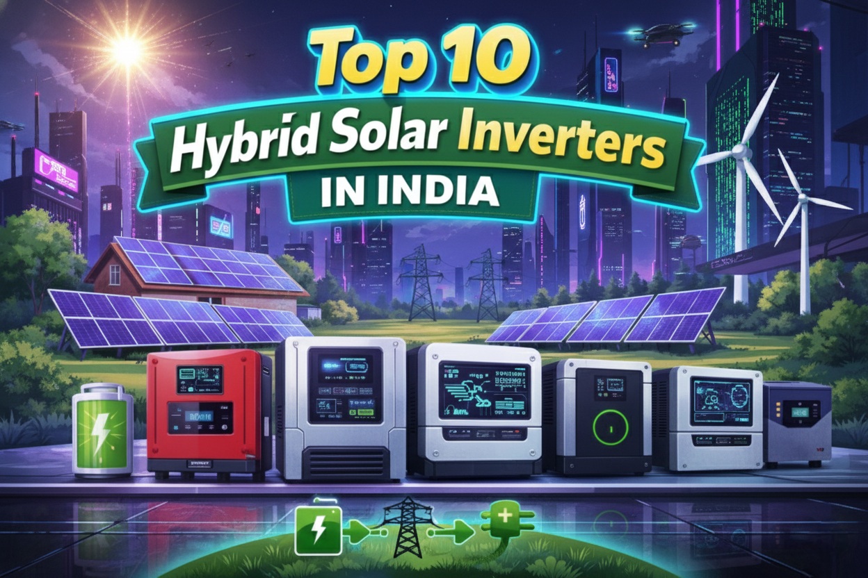 Top 10 hybrid solar inverters in India