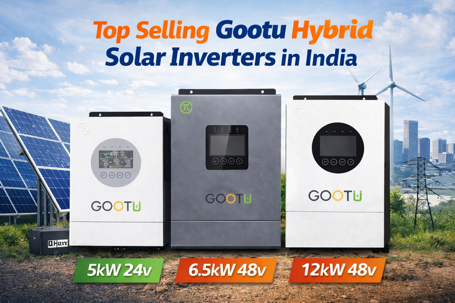 Gootu Hybrid Solar Inverter